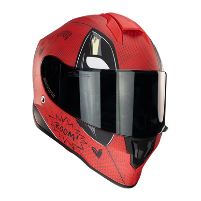 CASCO ECE KROON DEADPOOL MARVEL Cascos KOV + de motociclista