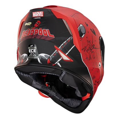 CASCO ECE KROON DEADPOOL MARVEL Cascos KOV + de motociclista