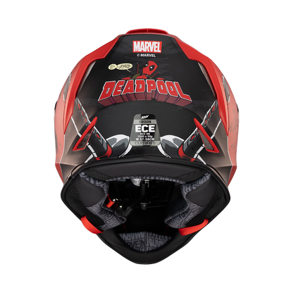 CASCO ECE KROON DEADPOOL MARVEL Cascos KOV + de motociclista