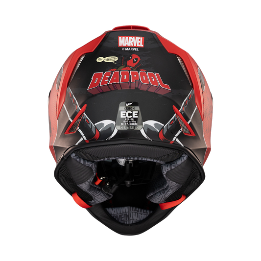 CASCO ECE KROON DEADPOOL MARVEL Cascos KOV + de motociclista