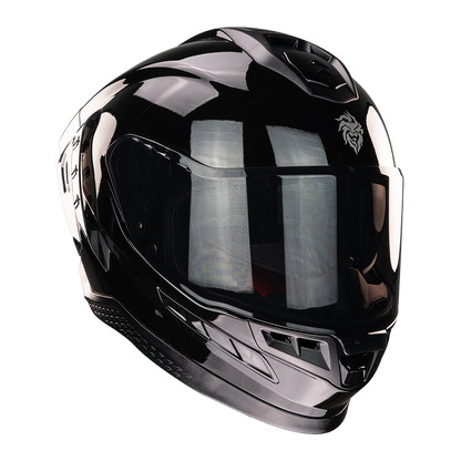 CASCO EKHO NEGRO BRILLOSO Cascos KOV + de motociclista