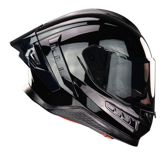 CASCO EKHO NEGRO BRILLOSO Cascos KOV + de motociclista