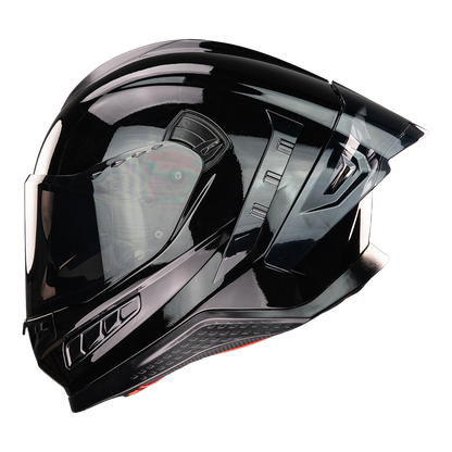 CASCO EKHO NEGRO BRILLOSO Cascos KOV + de motociclista
