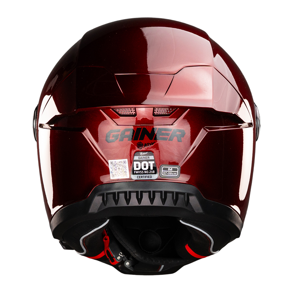CASCO GAINER CHERRY Cascos KOV + de motociclista