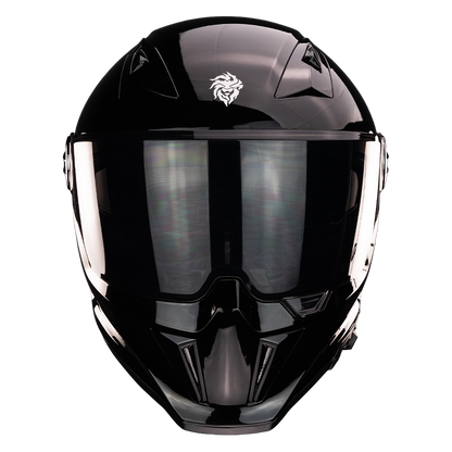 CASCO GAINER NEGRO Cascos KOV + de motociclista