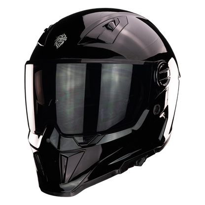 CASCO GAINER NEGRO Cascos KOV + de motociclista