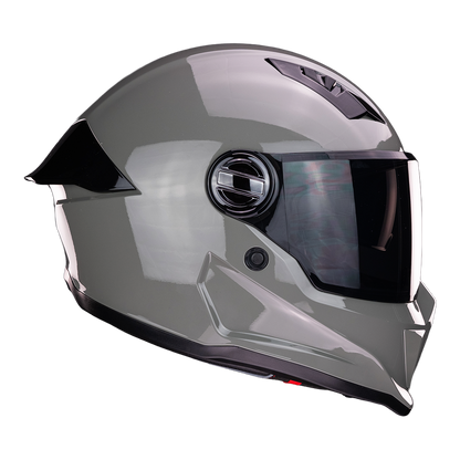CASCO GAINER GRIS Cascos KOV + de motociclista