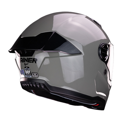 CASCO GAINER GRIS Cascos KOV + de motociclista