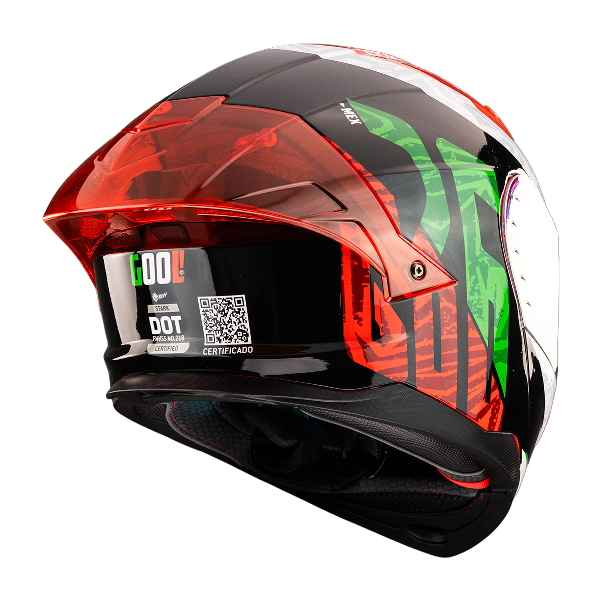 CASCO STARK GOOL VERDE 6