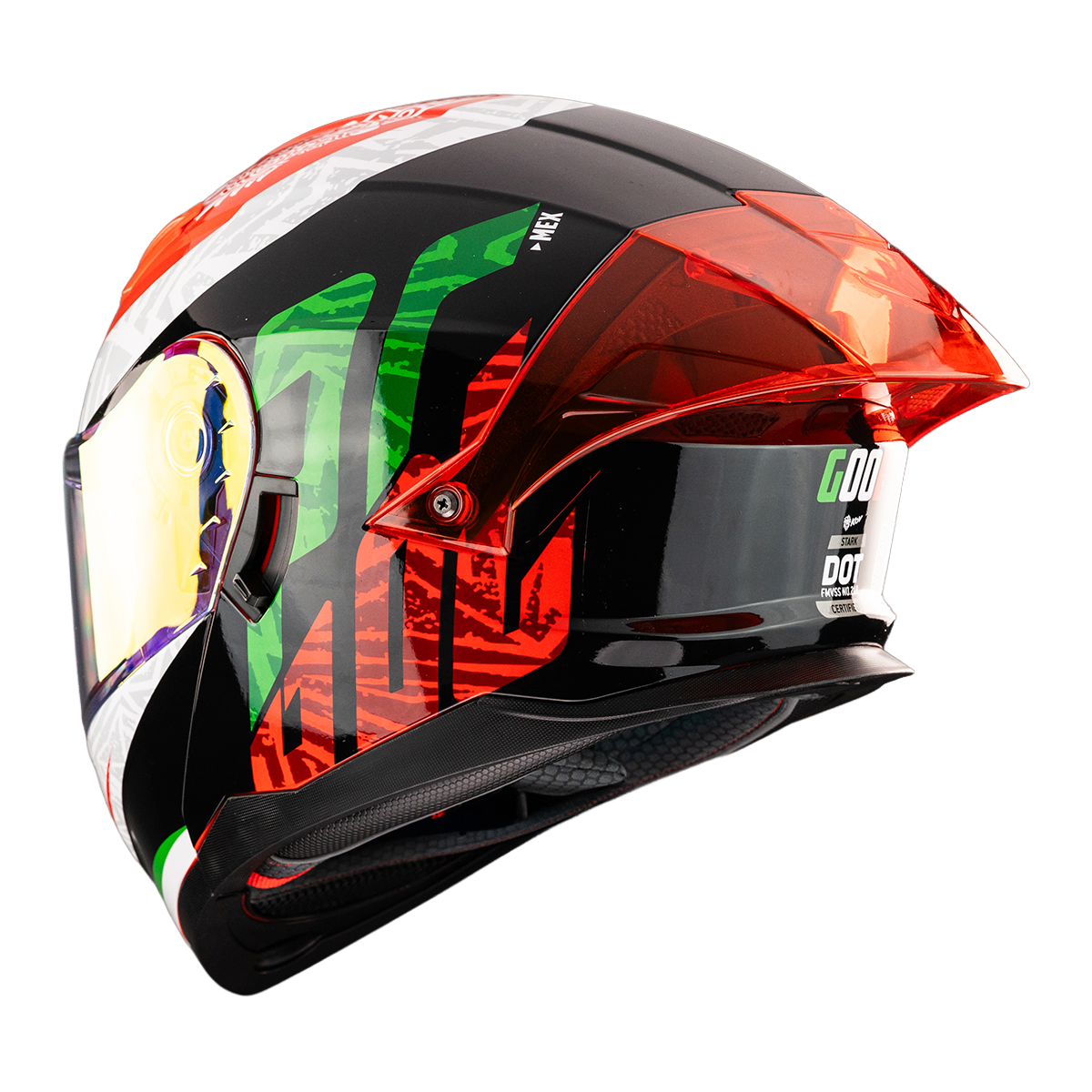 CASCO STARK GOOL VERDE 8