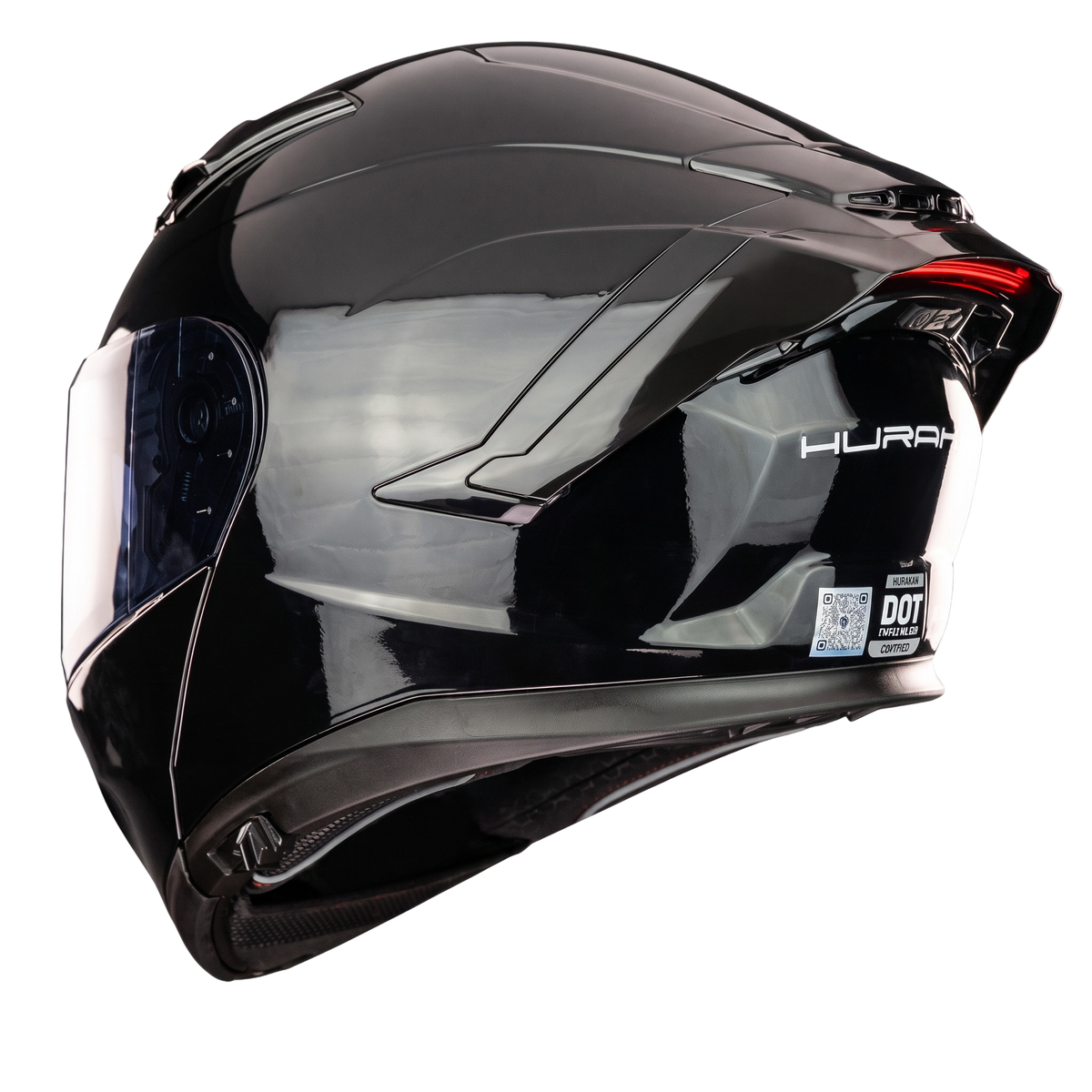 KOV CASCO HURAKAN NEGRO Cascos KOV + de motociclista
