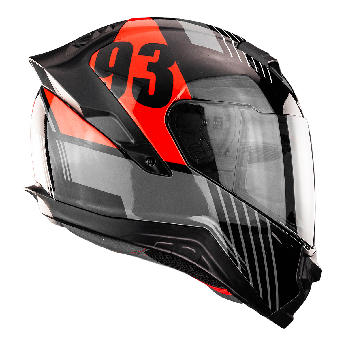 CASCO LOWEN SONICO NEGRO ROJO Cascos X-KOV + de motociclista