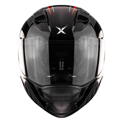 CASCO LOWEN SONICO NEGRO ROJO Cascos X-KOV + de motociclista