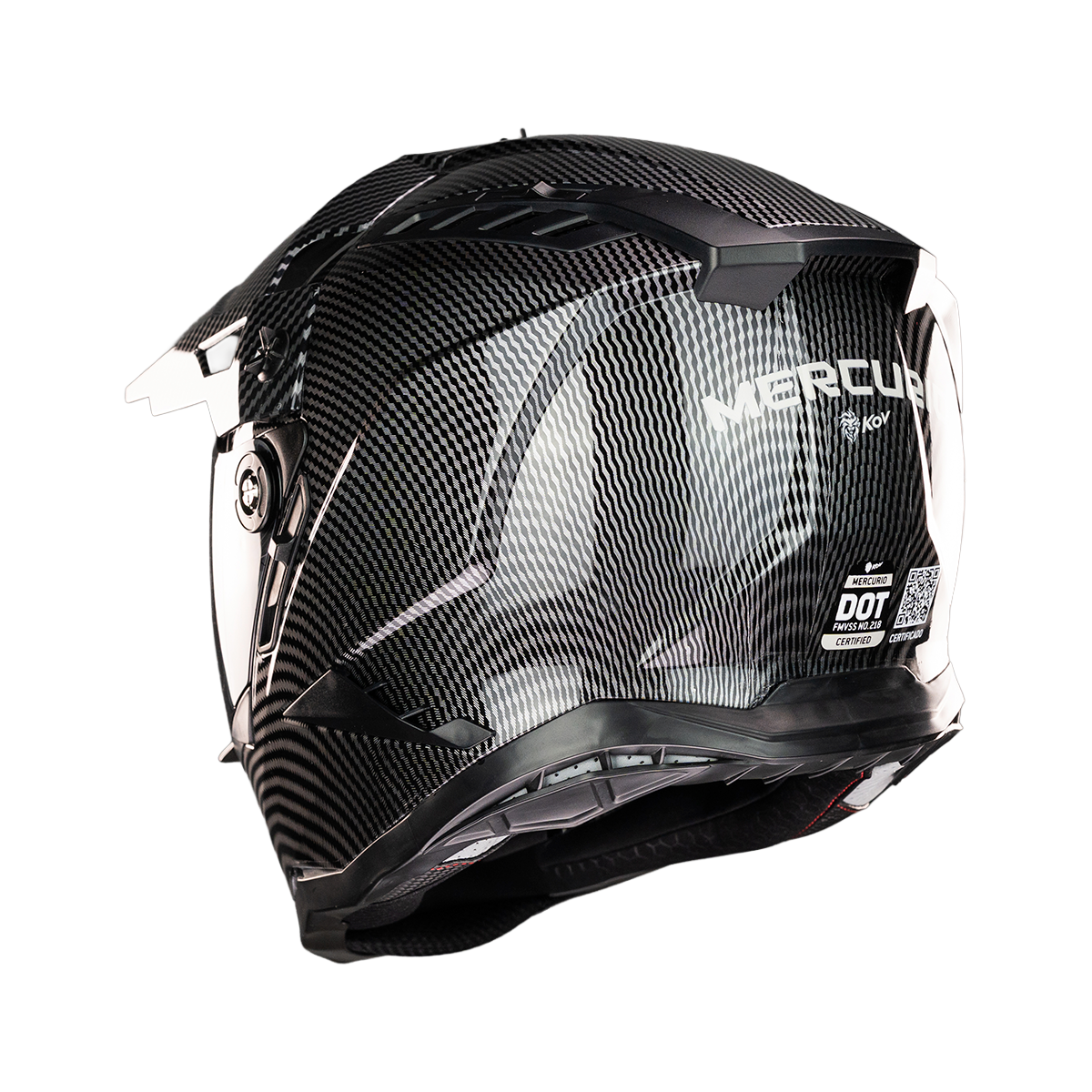 CASCO CROSS MERCURIO Cascos KOV + de motociclista