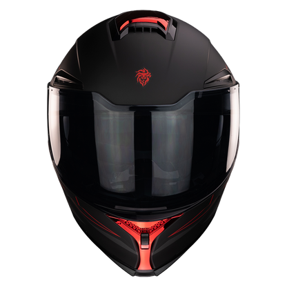CASCO ORION ABSTRACT RED Cascos KOV + de motociclista
