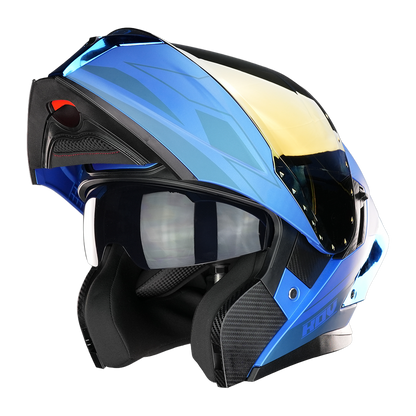 CASCO ORION ACTIVE AZUL Cascos KOV + de motociclista