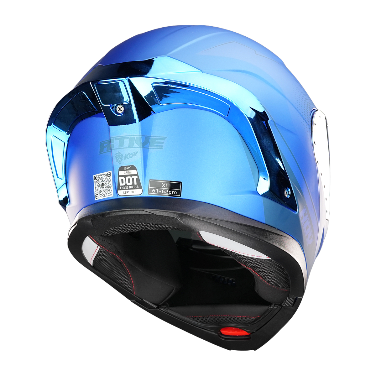 CASCO ORION ACTIVE AZUL Cascos KOV + de motociclista