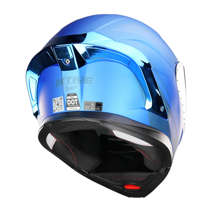 CASCO ORION ACTIVE AZUL Cascos KOV + de motociclista
