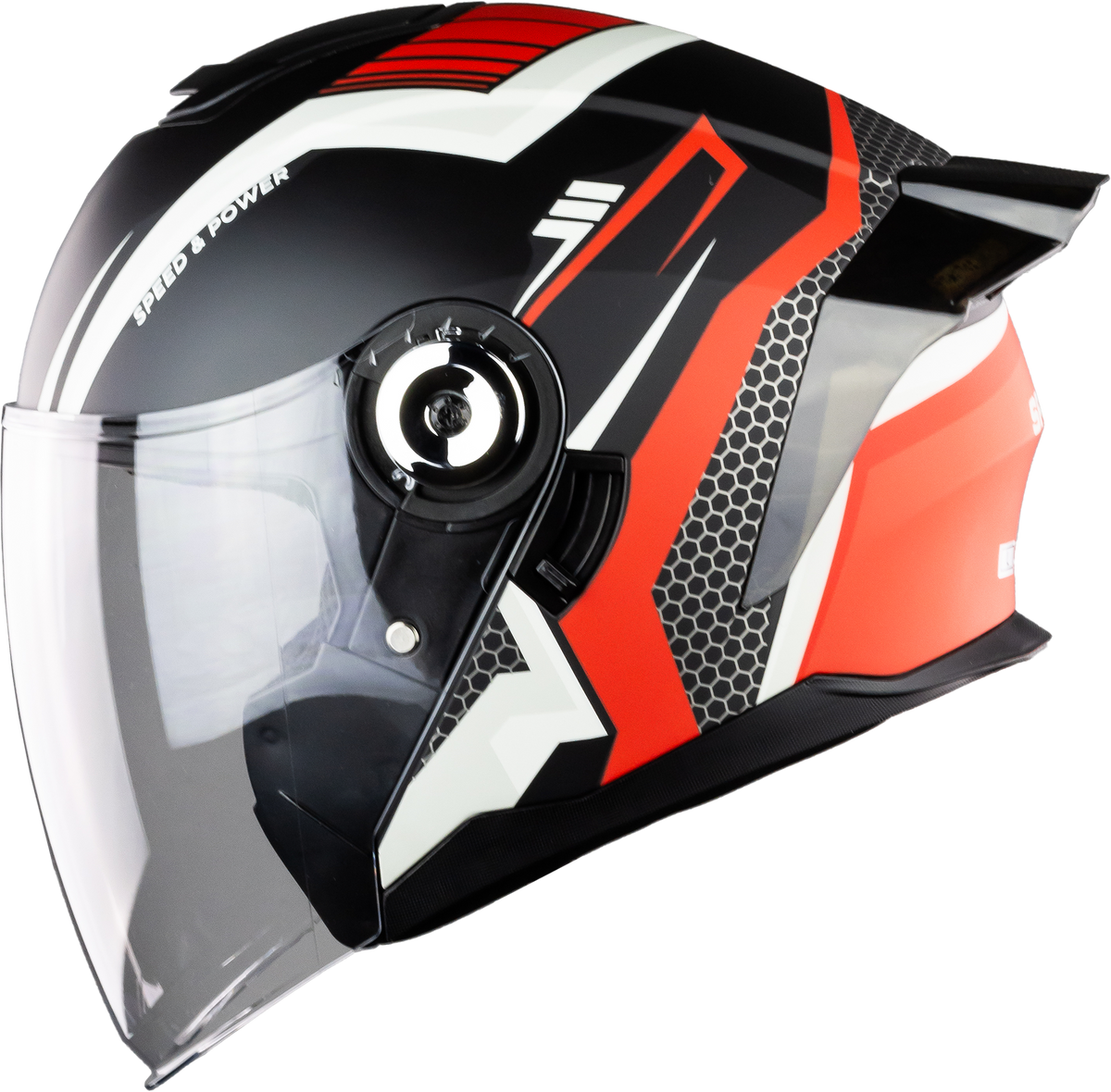 CASCO LED PHANTOM SPEED RED Cascos KOV + de motociclista