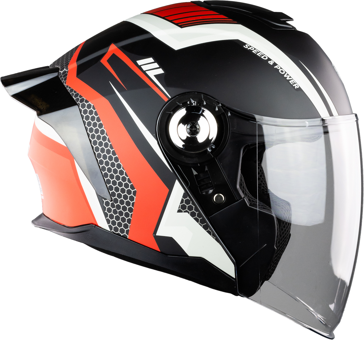 CASCO LED PHANTOM SPEED RED Cascos KOV + de motociclista