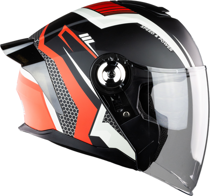 CASCO LED PHANTOM SPEED RED Cascos KOV + de motociclista