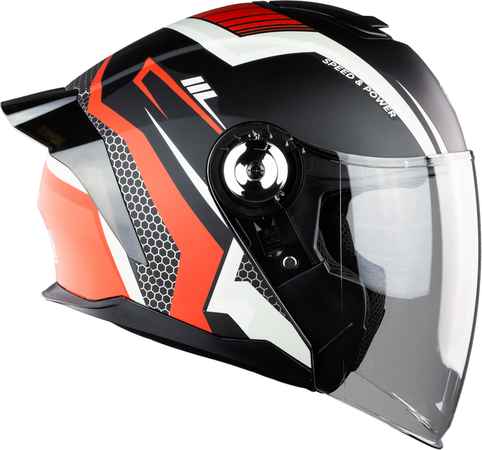 CASCO LED PHANTOM SPEED RED Cascos KOV + de motociclista
