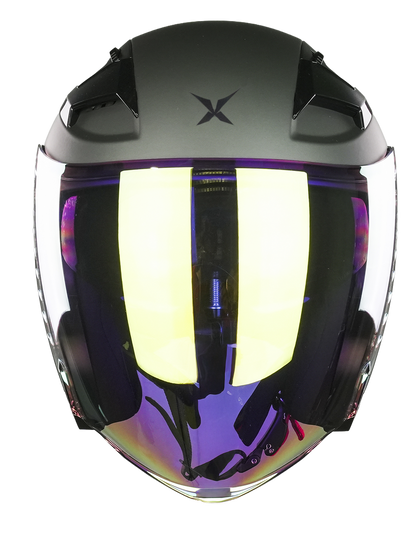 CASCO QUAKE GRIS MATE Cascos X-KOV + de motociclista