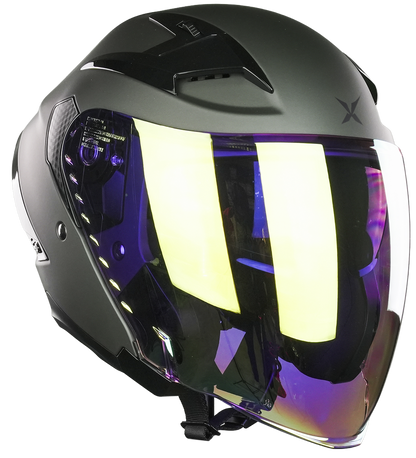 CASCO QUAKE GRIS MATE Cascos X-KOV + de motociclista