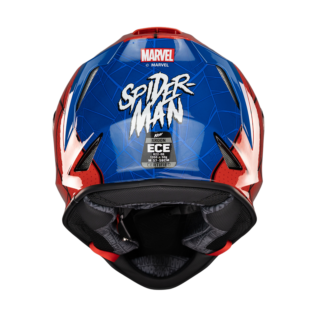 CASCO ECE KROON SPIDERMAN MARVEL Cascos KOV + de motociclista