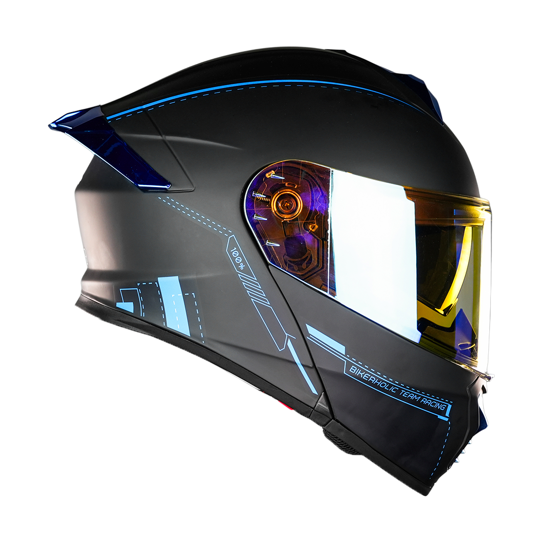 CASCO THUNDER RACING BLUE Cascos KOV + de motociclista
