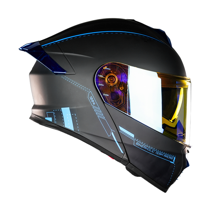 CASCO THUNDER RACING BLUE Cascos KOV + de motociclista