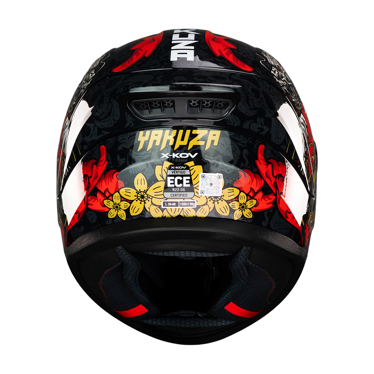 CASCO VÉRTIGO X-KOV YAKUZA Cascos KOV + de motociclista