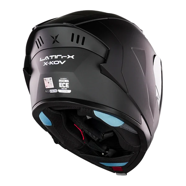 CASCO X-KOV LATIN X NEGRO MATE