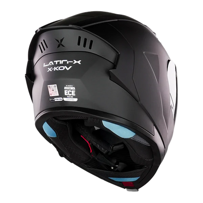 CASCO X-KOV LATIN X NEGRO MATE