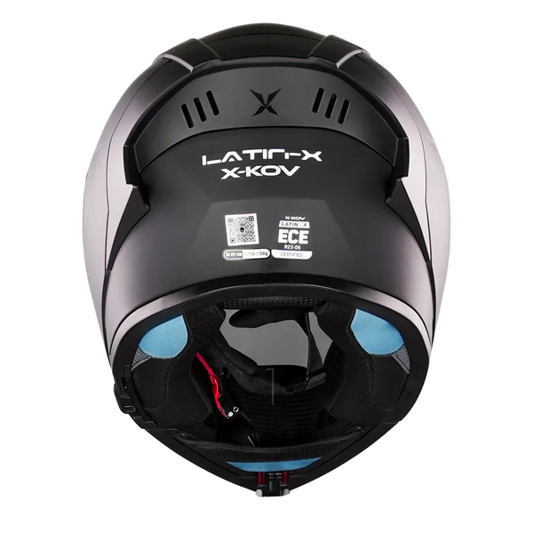 CASCO X-KOV LATIN X NEGRO MATE