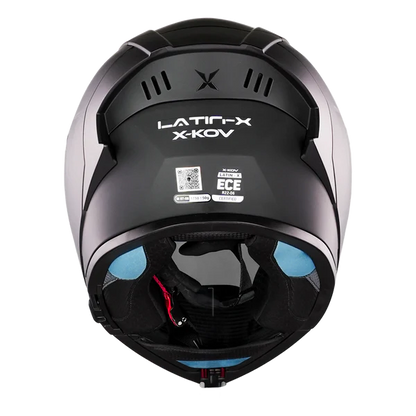 CASCO X-KOV LATIN X NEGRO MATE
