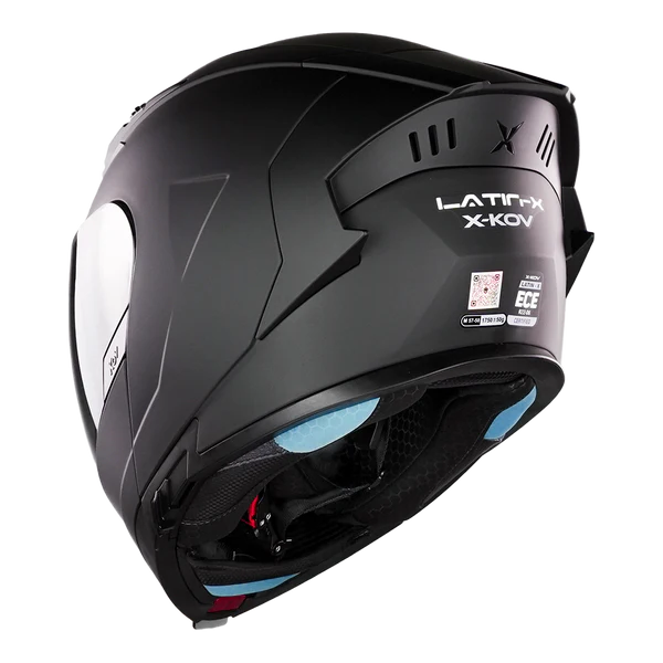 CASCO X-KOV LATIN X NEGRO MATE