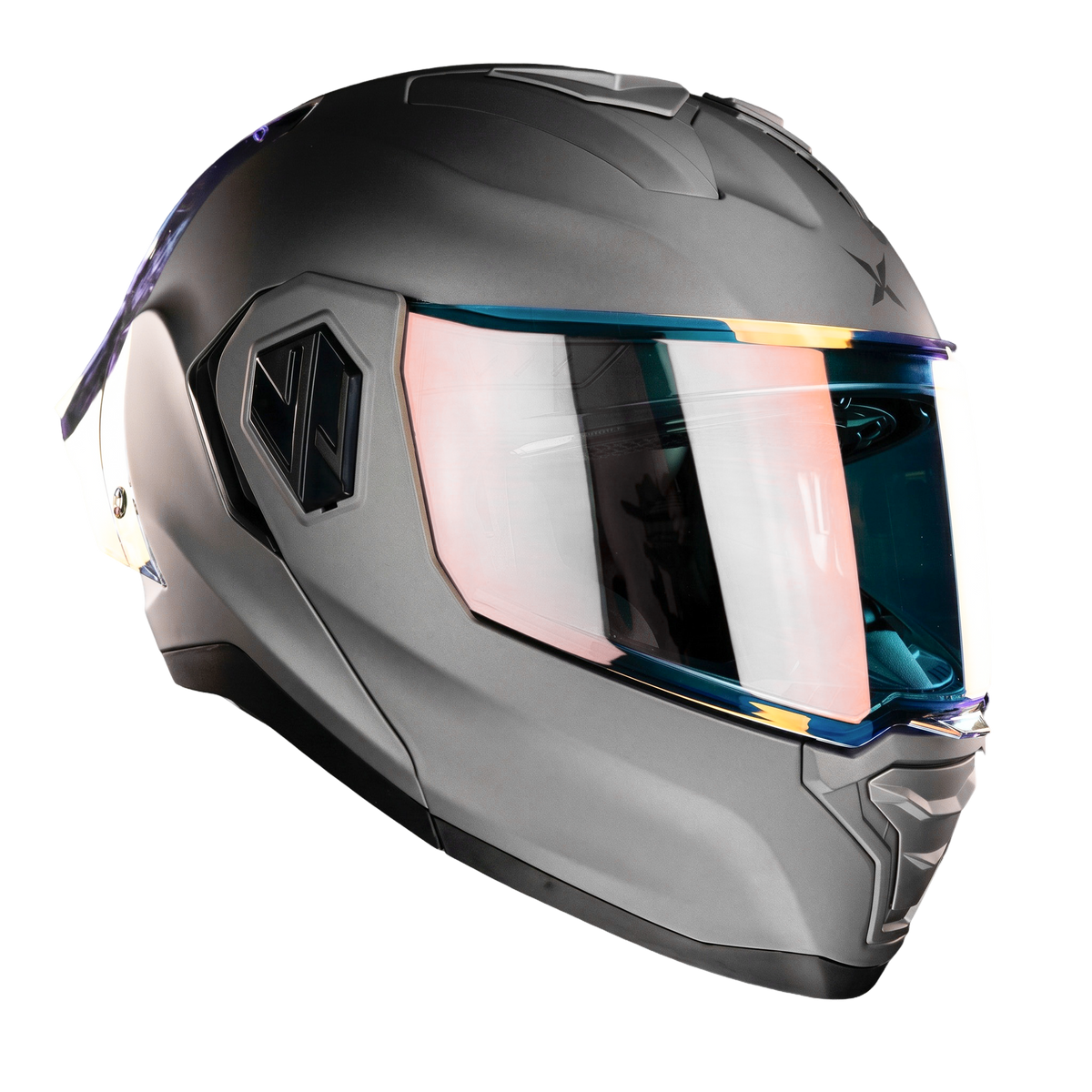 CASCO ALPHA GRIS MATE 7