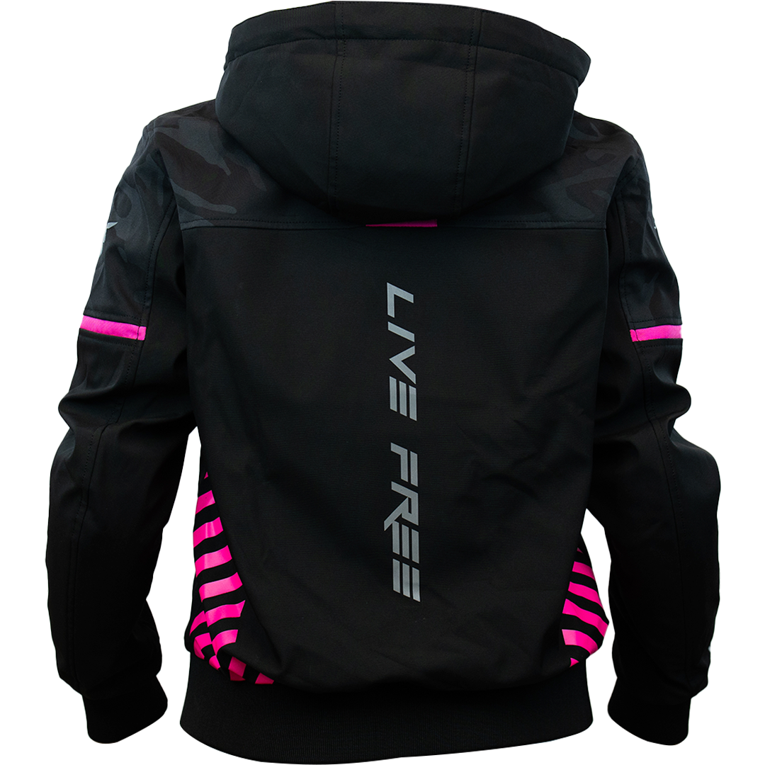 CHAMARRA RADKA ROSA KOV + de motociclista
