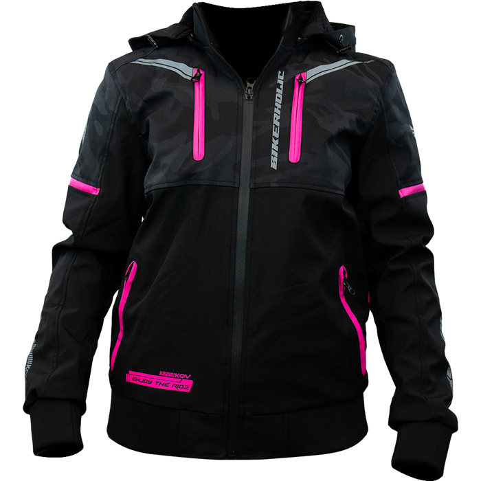 CHAMARRA RADKA ROSA KOV + de motociclista