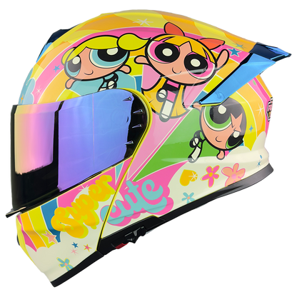 CASCO THUNDER CHICAS SUPERPODEROSAS COLORES Cascos KOV + de motociclista