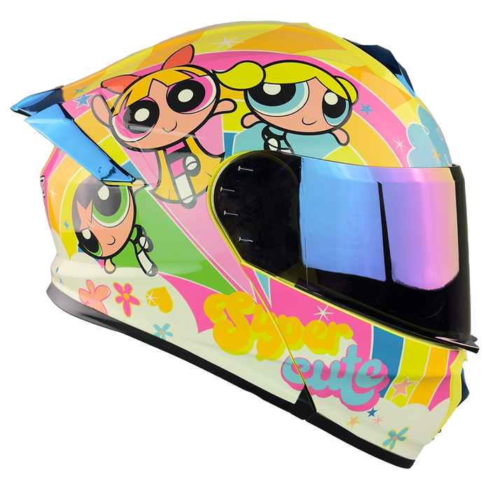 CASCO THUNDER CHICAS SUPERPODEROSAS COLORES Cascos KOV + de motociclista