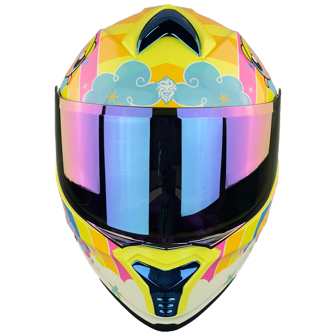 CASCO THUNDER CHICAS SUPERPODEROSAS COLORES Cascos KOV + de motociclista