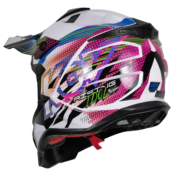 CASCO CROSS RISING IDOL BLANCO