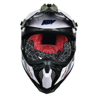 CASCO CROSS RISING IDOL BLANCO