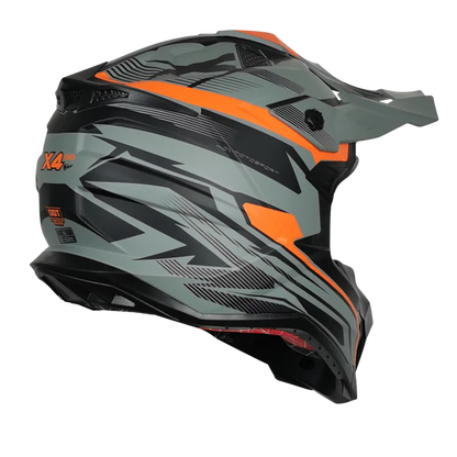 CASCO CROSS X4-GO VERDE