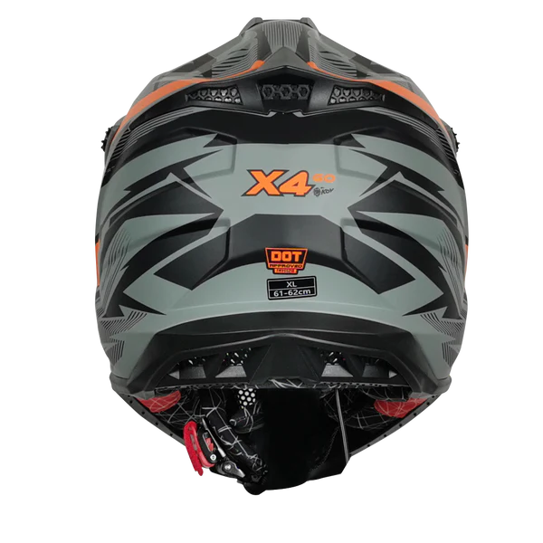 CASCO CROSS X4-GO VERDE