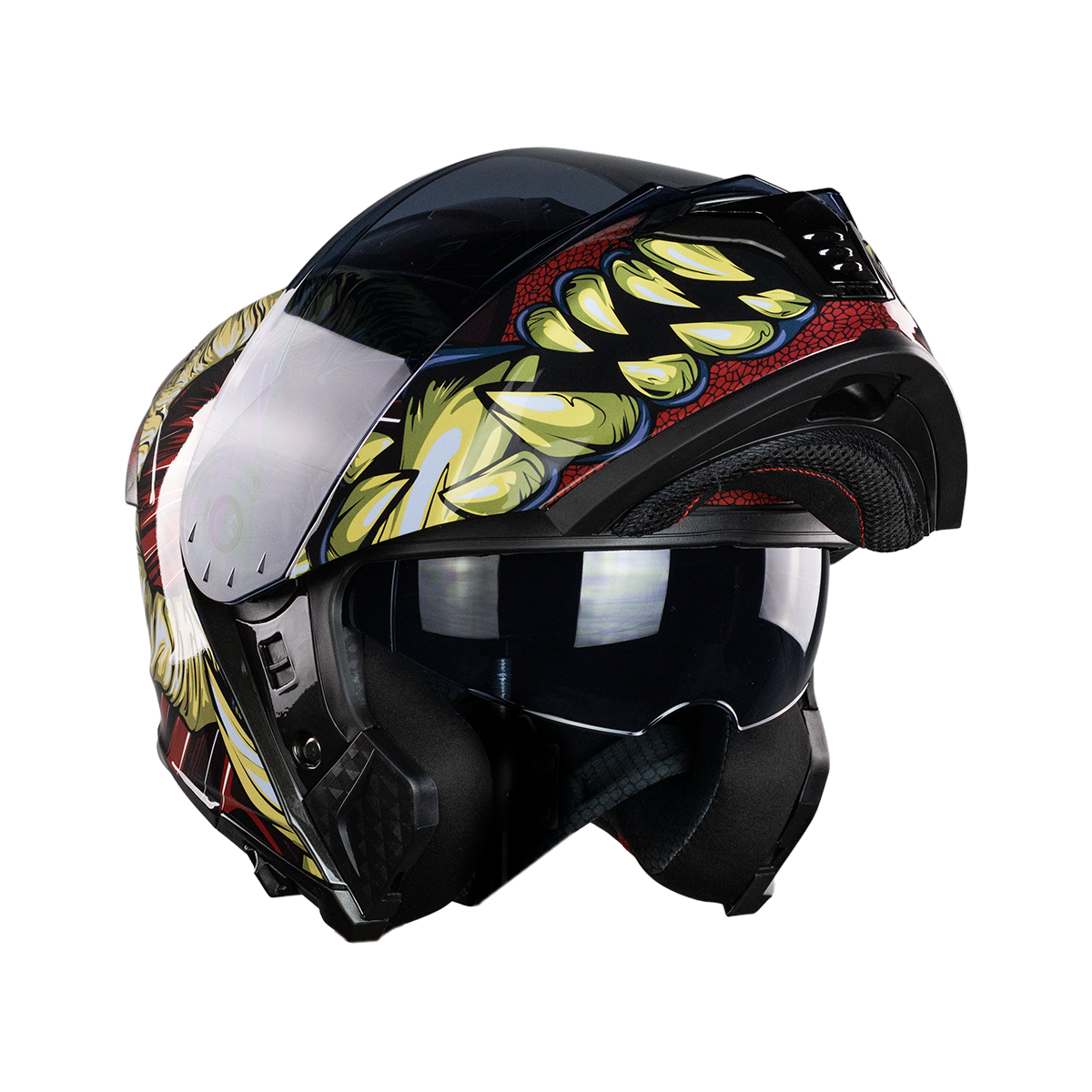 CASCO THUNDER INFERNO CON LUZ LED Cascos KOV + de motociclista