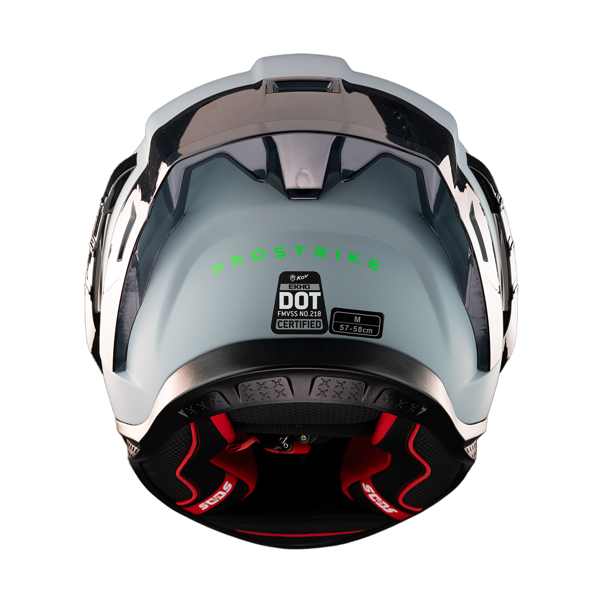 CASCO EKHO GRIS MATE Cascos KOV + de motociclista