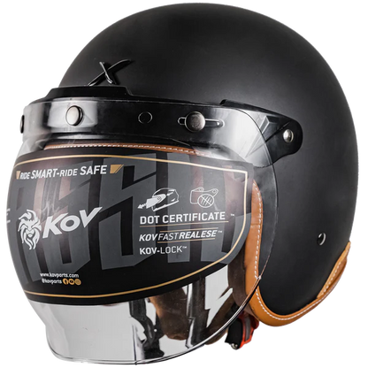 CASCO CLASSIC NEGRO MATE